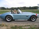 My 92 yr. old Dad (in 2007) really digs my Cobra (well worth the 5 minutes it took to get him in behind the wheel)
