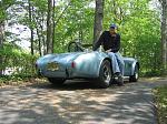 Unique Motorcars Cobra 9299 (note trunk dimples to accomodate FIA specification suitcase - from back when sportscars were . . . sportscars)